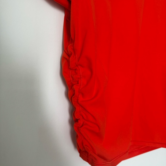 Red Lululemon Crop Tee - Picture 5 of 5